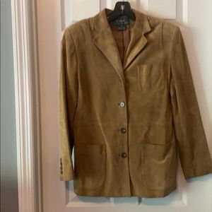 Lauren Ralph Lauren Suede Blazer